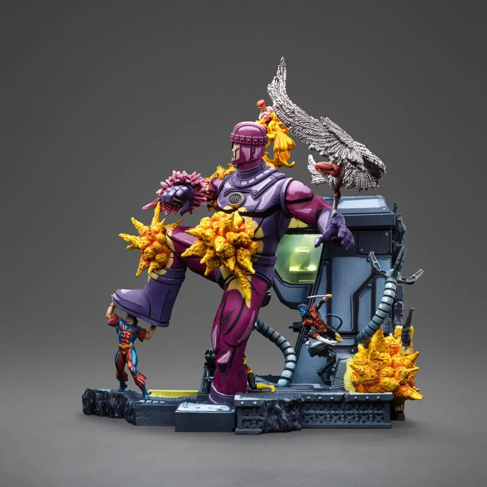 Marvel Demi Art Scale Statue 1/20 X-Men Danger Room Diorama B (Comic Version) 43 cm - Smalltinytoystore