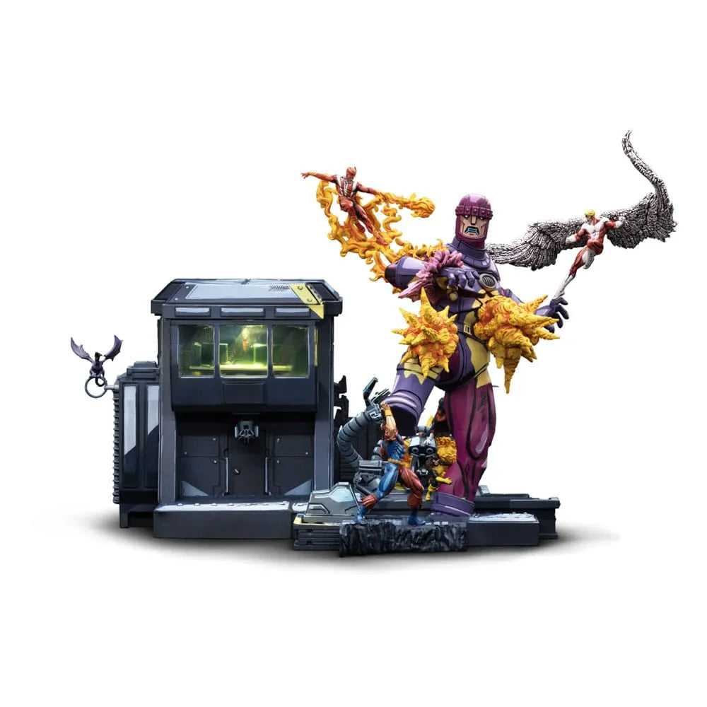Marvel Demi Art Scale Statue 1/20 X-Men Danger Room Diorama B (Comic Version) 43 cm - Smalltinytoystore