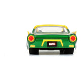 Marvel Diecast Modell 1/24 Ford Thunderbird Loki - Smalltinytoystore