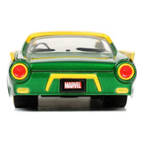 Marvel Diecast Modell 1/24 Ford Thunderbird Loki - Smalltinytoystore
