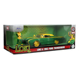 Marvel Diecast Modell 1/24 Ford Thunderbird Loki - Smalltinytoystore