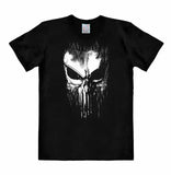 Marvel Easy Fit T-Shirt Punisher - Striped Skull - Smalltinytoystore