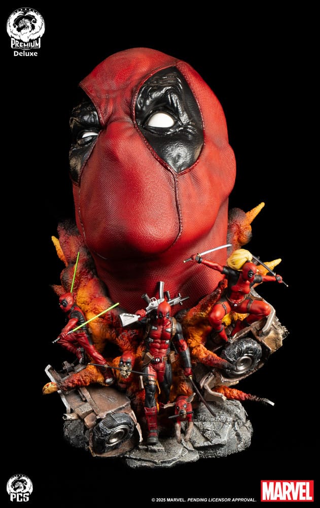 Marvel Fine Art Büste Deadpool Deluxe Edition 42 cm - Smalltinytoystore