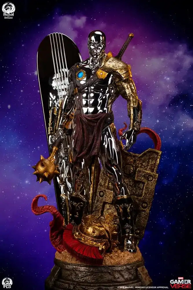 Marvel Gamerverse Statue 1/3 Silver Surfer Deluxe Edition 77 cm - Smalltinytoystore