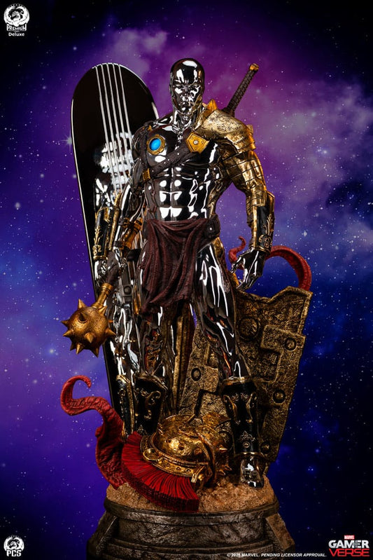 Marvel Gamerverse Statue 1/3 Silver Surfer Deluxe Edition 77 cm - Smalltinytoystore