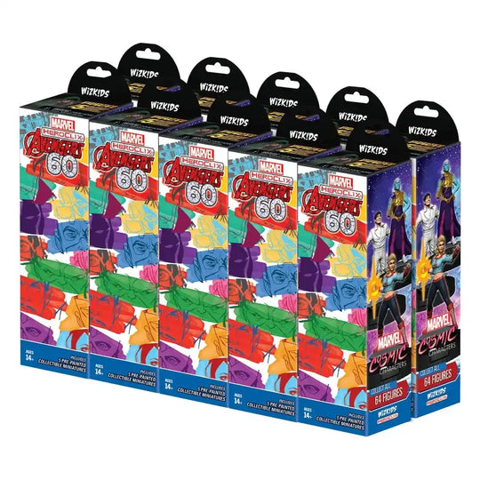 Marvel HeroClix: Avengers 60th Anniversary Booster Brick (10)