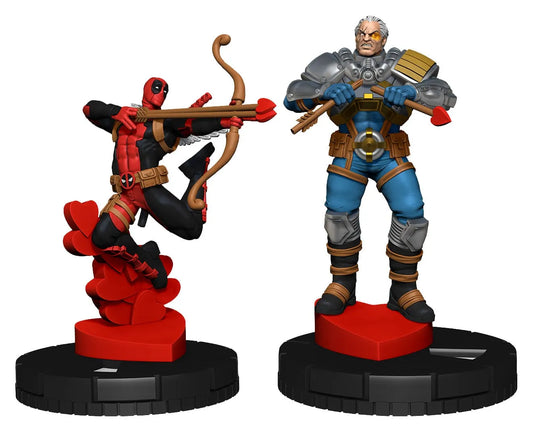 Marvel HeroClix Iconix: Cupid Deadpool an Cable - Smalltinytoystore