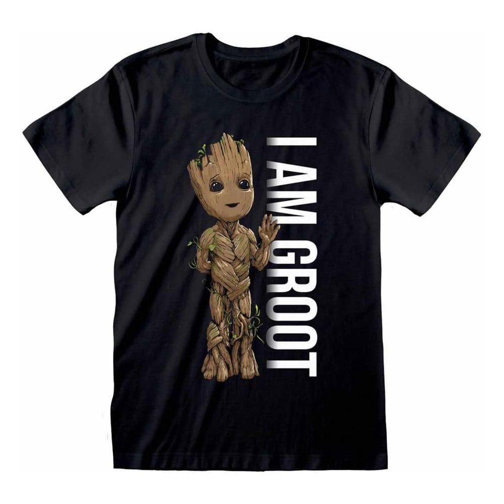 Marvel I am Groot T-Shirt Portrait Größe L - Smalltinytoystore