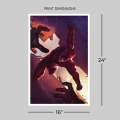 Marvel Kunstdruck Daredevil: The Man Without Fear 60 x 41 cm - ungerahmt - Smalltinytoystore