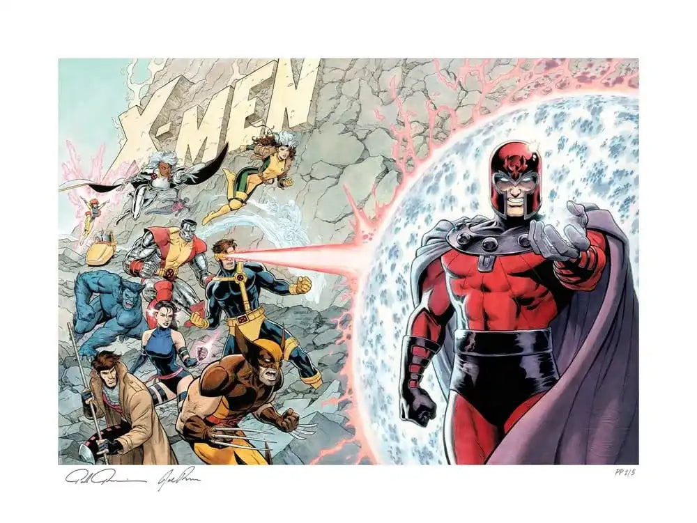 Marvel Kunstdruck The X-Men #1 Tribute 61 x 46 cm - ungerahmt - Smalltinytoystore