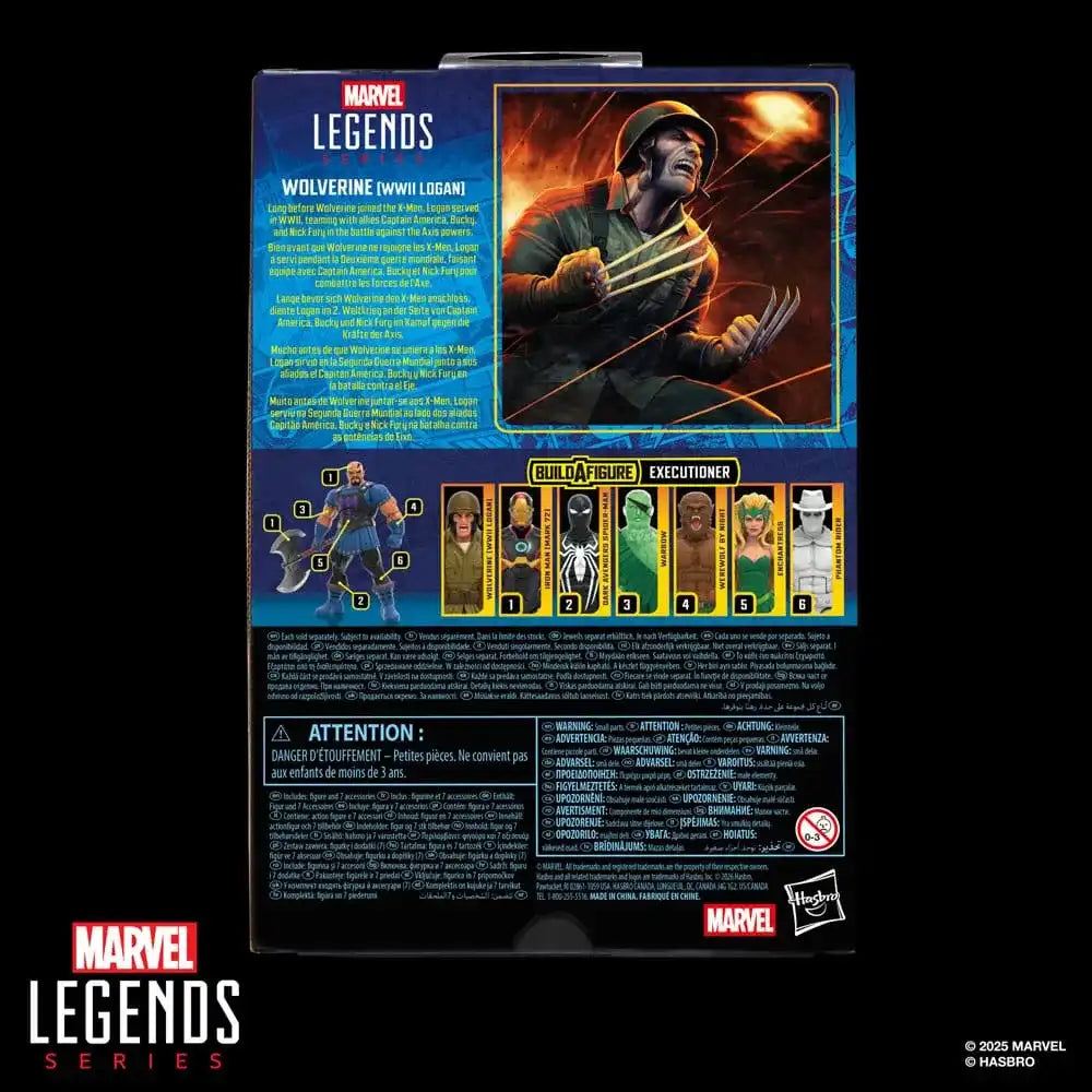 Marvel Legends Actionfigur Wolverine (WWII Logan) 15 cm