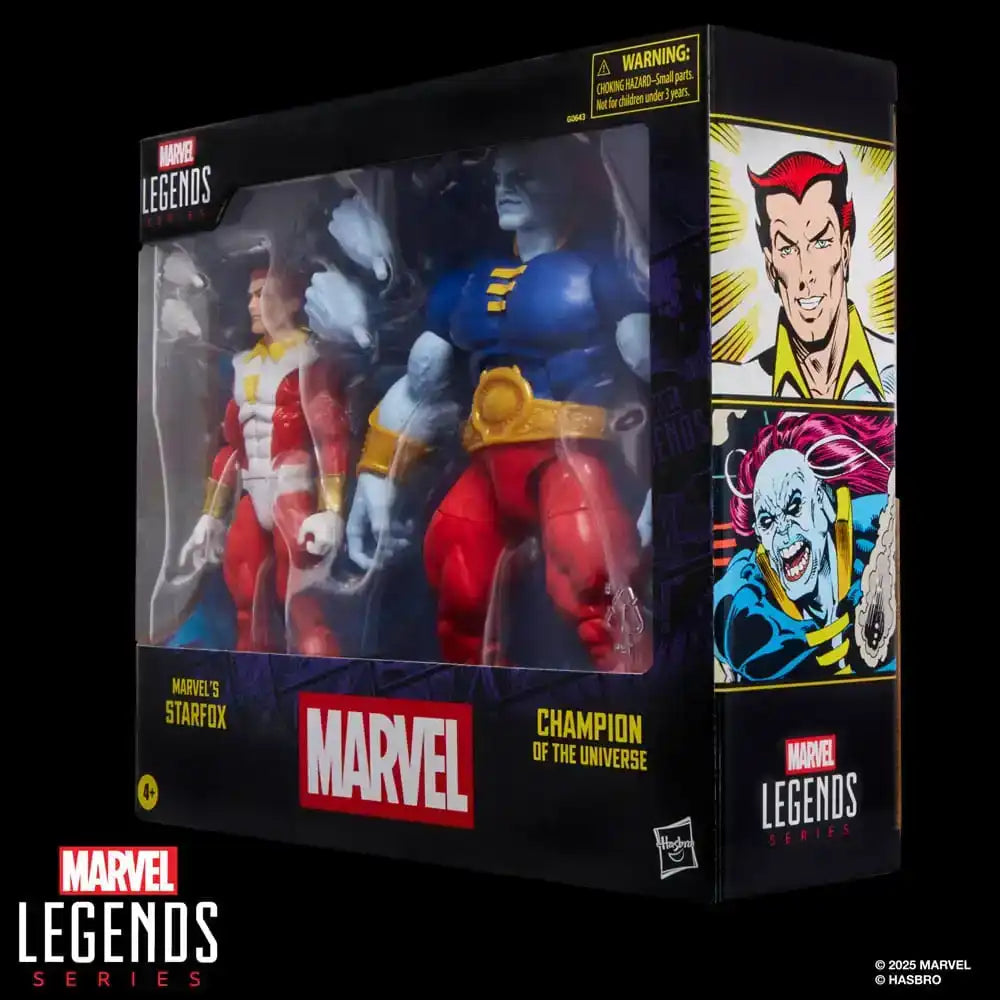 Marvel Legends Actionfiguren 2er-Pack Marvel's Starfox & Champion of the Universe 15 cm