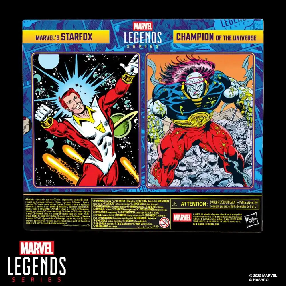 Marvel Legends Actionfiguren 2er-Pack Marvel's Starfox & Champion of the Universe 15 cm