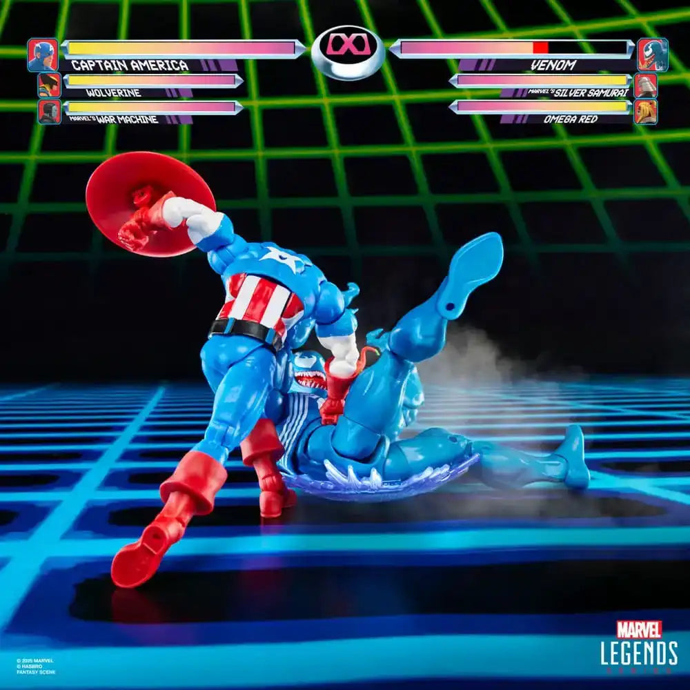 Marvel Legends Gamerverse Actionfiguren 2er-Pack Captain America vs. Venom 15 cm - Smalltinytoystore