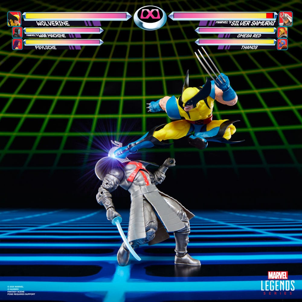 Marvel Legends Gamerverse Actionfiguren 2er-Pack Wolverine vs. Silver Samurai 15 cm - Smalltinytoystore