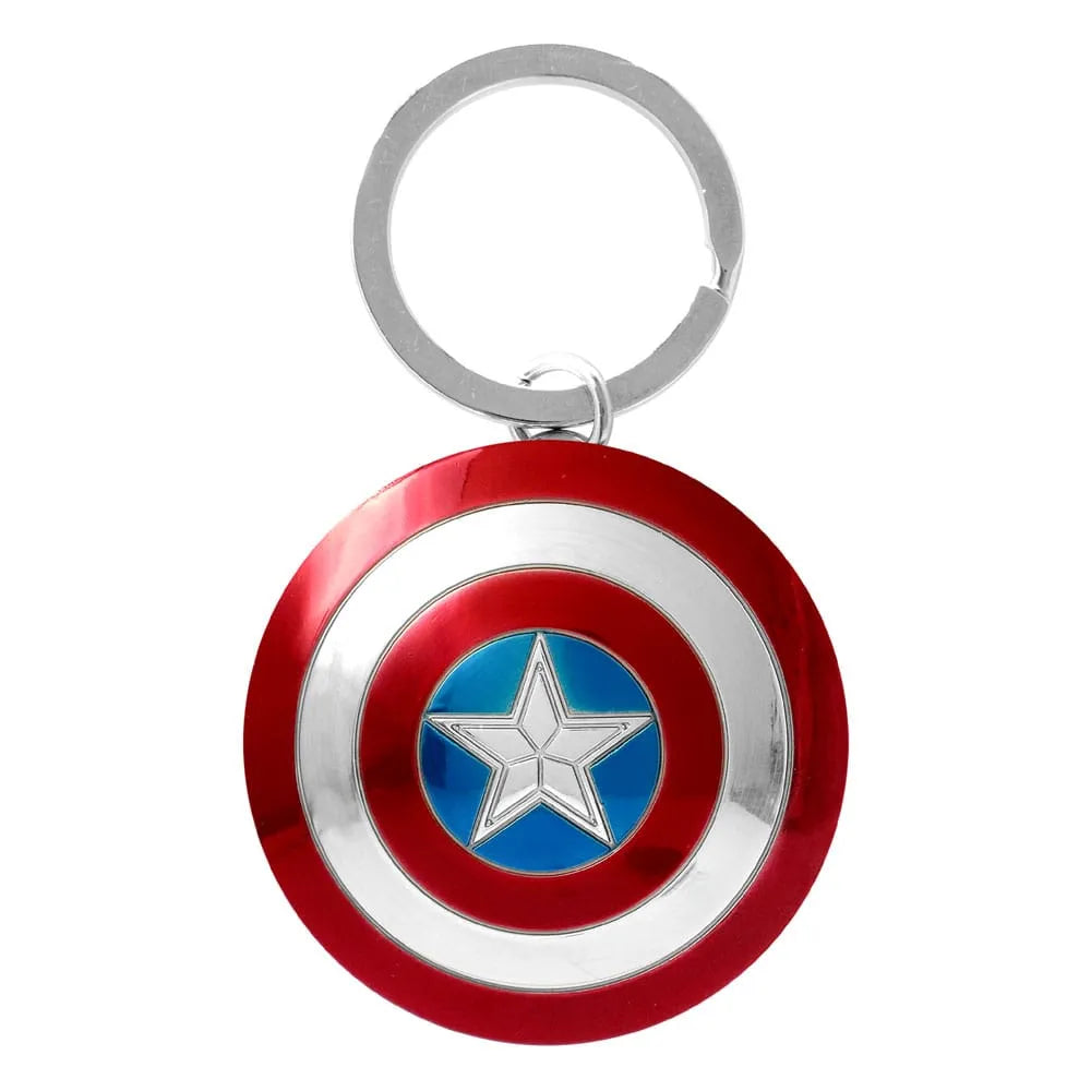 Marvel Metall-Schlüsselanhänger Captain America Shield - Smalltinytoystore