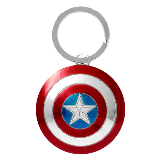Marvel Metall-Schlüsselanhänger Captain America Shield - Smalltinytoystore