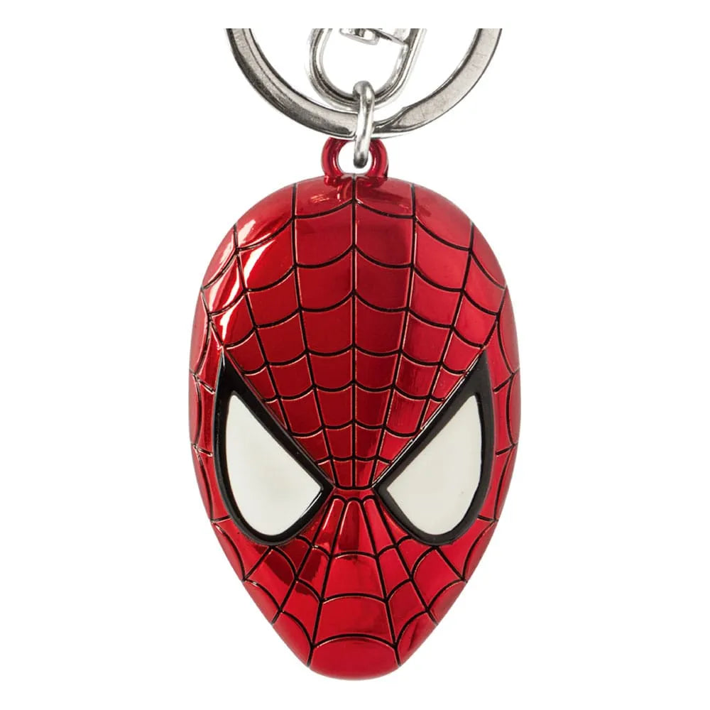 Marvel Metall-Schlüsselanhänger Spider-Man Head - Smalltinytoystore