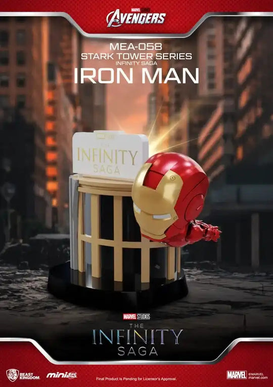 Marvel Mini Egg Attack Figuren 12 cm The Infinity Saga Stark Tower Series Sortiment (6) - Smalltinytoystore