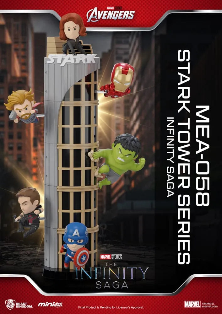 Marvel Mini Egg Attack Figuren 12 cm The Infinity Saga Stark Tower Series Sortiment (6) - Smalltinytoystore