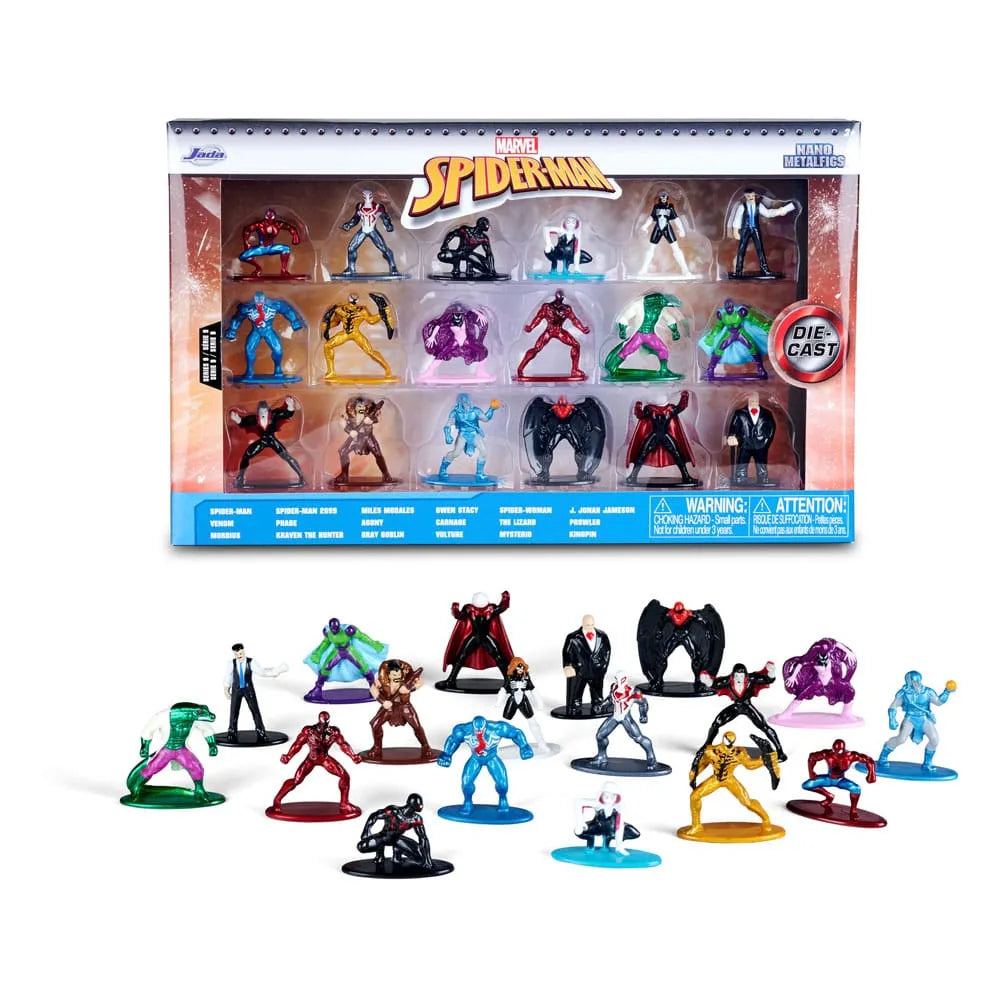 Marvel Nano Metalfigs Diecast Minifiguren 18-er Pack Wave 9 4 cm - Smalltinytoystore