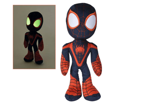 Marvel Plüschfigur Glow In The Dark Augen Miles Morales 25 cm - Smalltinytoystore