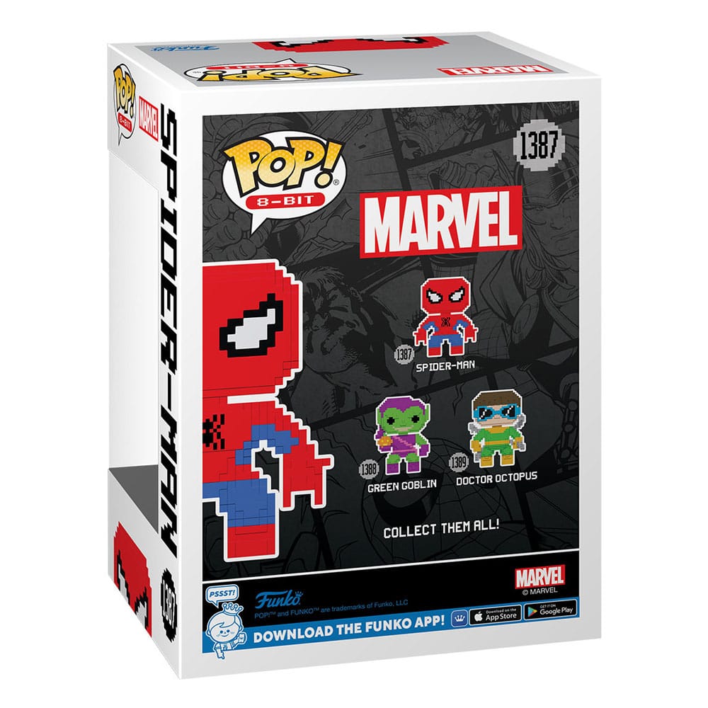 Marvel POP! 8-Bit Vinyl Figur Spider-Man 9 cm - Smalltinytoystore