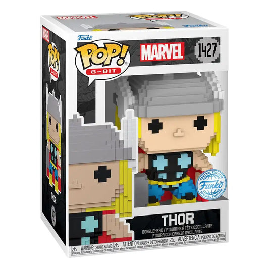 Marvel POP! 8-Bit Vinyl Figur Thor 9 cm - Smalltinytoystore