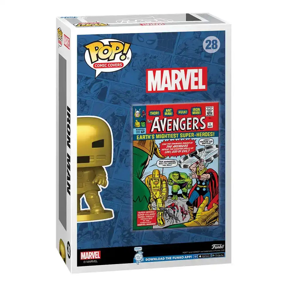 Marvel POP! Comic Cover Vinyl Figur Avengers #1 9 cm - Smalltinytoystore