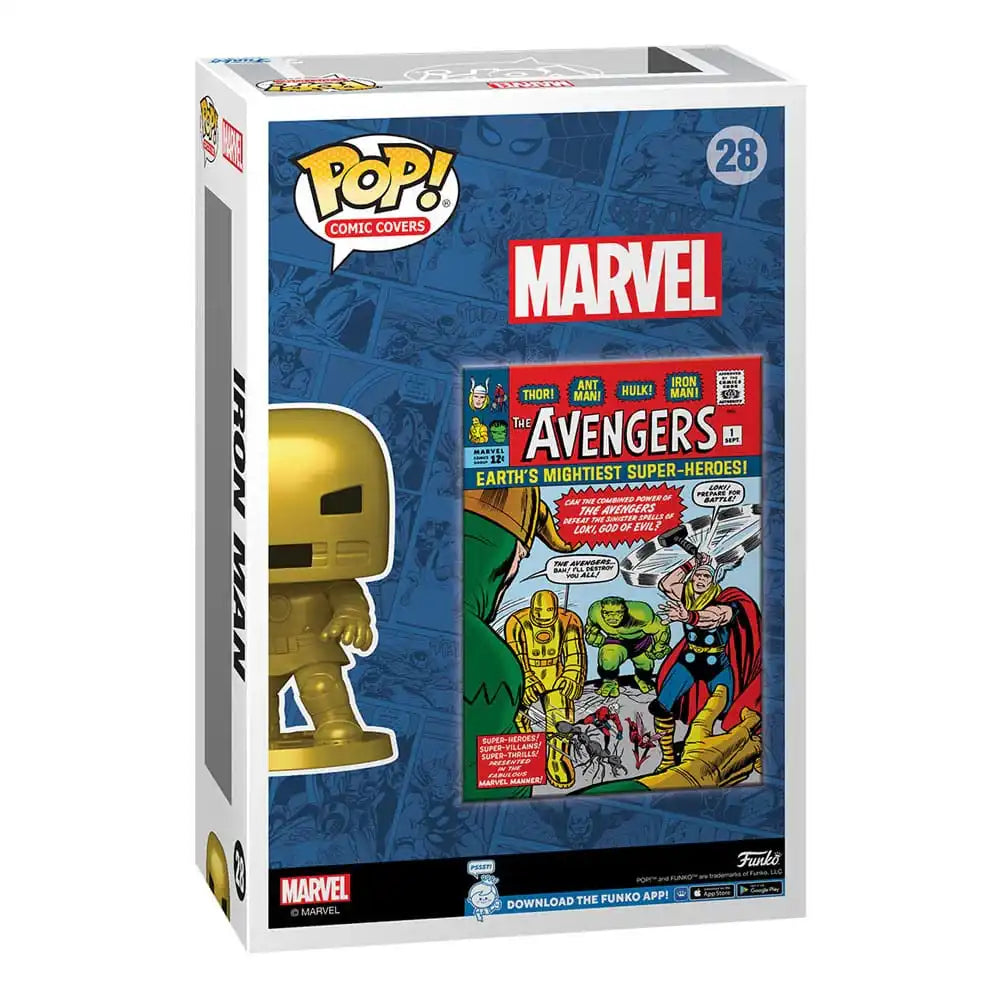 Marvel POP! Comic Cover Vinyl Figur Avengers #1 9 cm - Smalltinytoystore