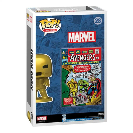 Marvel POP! Comic Cover Vinyl Figur Avengers #1 9 cm - Smalltinytoystore
