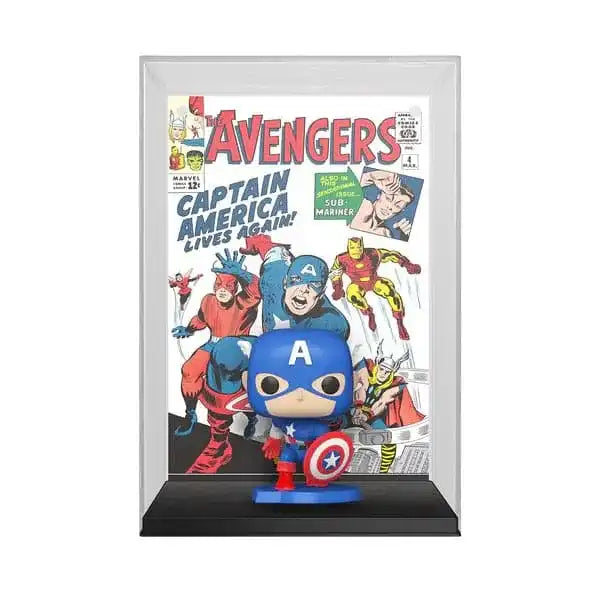 Marvel POP! Comic Cover Vinyl Figur Avengers #4 (1963) 9 cm - Smalltinytoystore