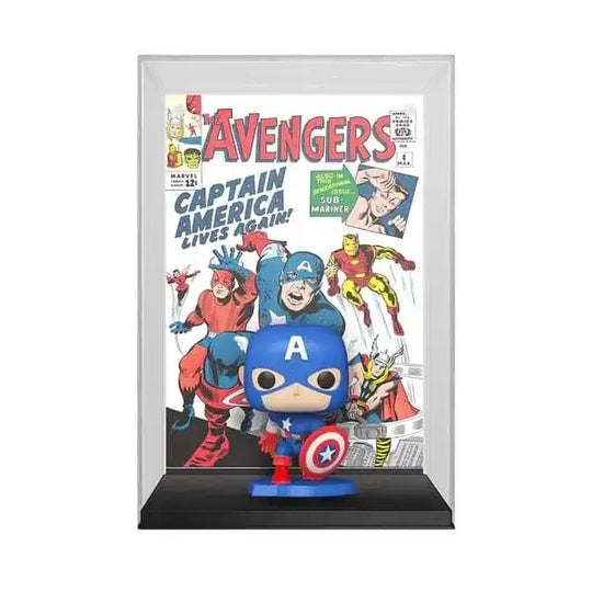 Marvel POP! Comic Cover Vinyl Figur Avengers #4 (1963) 9 cm - Smalltinytoystore