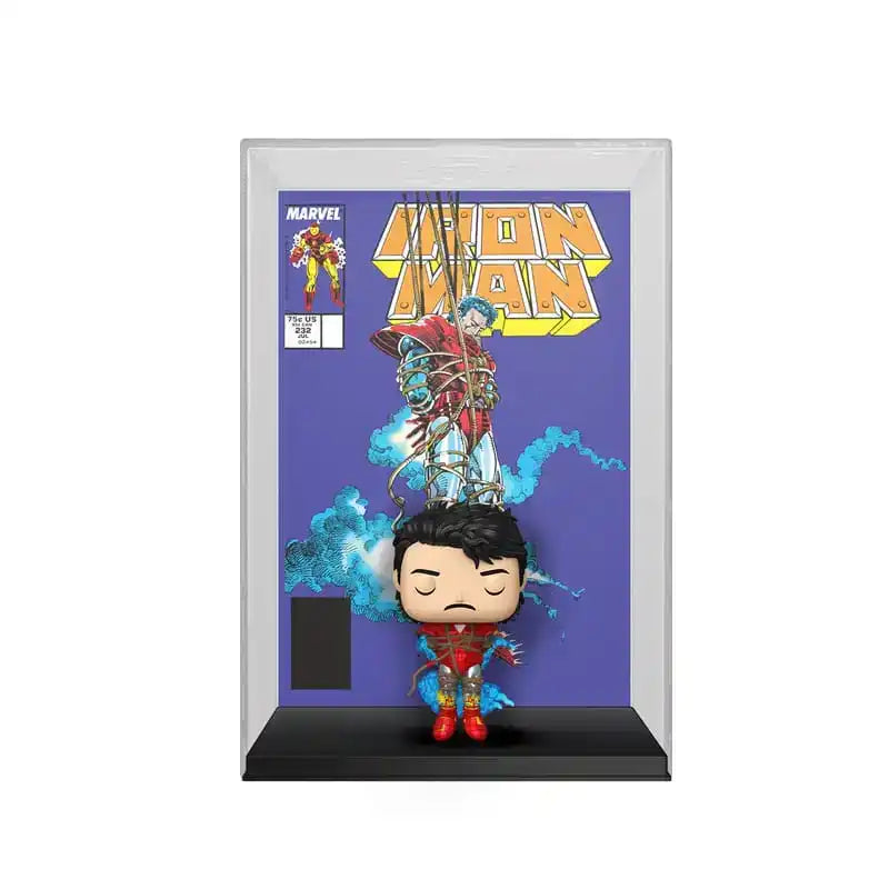 Marvel POP! Comic Cover Vinyl Figur IronMan'68 9 cm - Smalltinytoystore