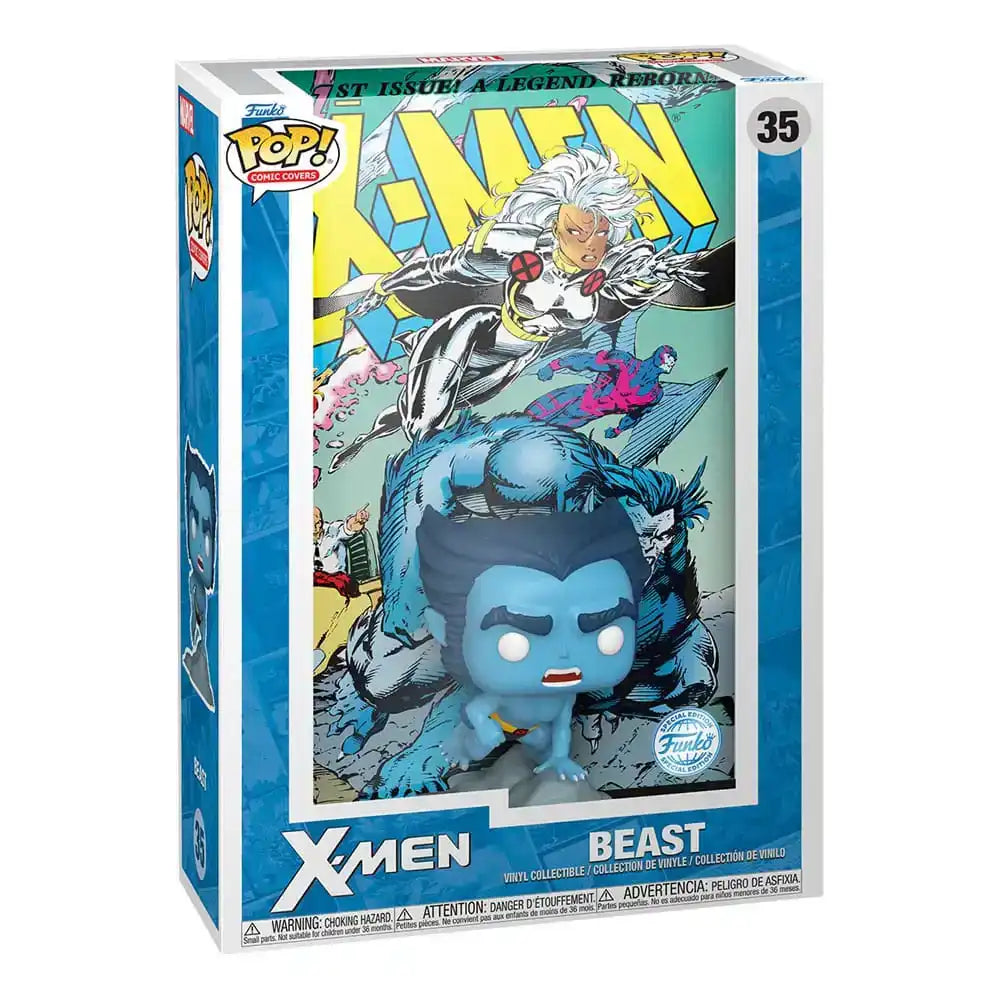 Marvel POP! Comic Cover Vinyl Figur X-Men #1(Beast) 9 cm - Smalltinytoystore