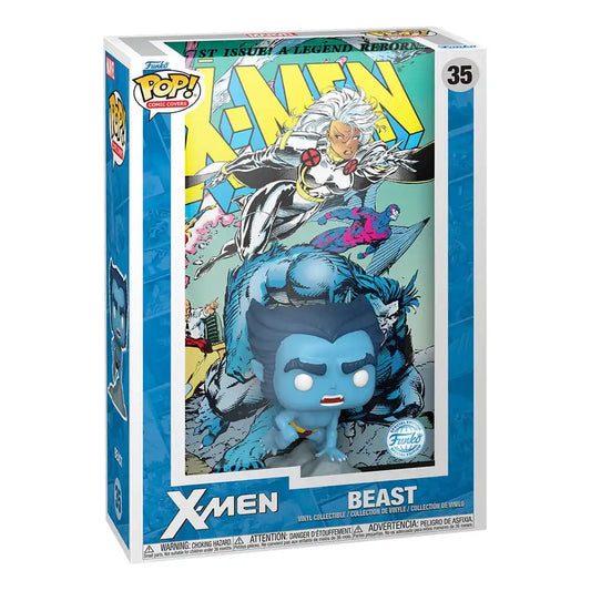 Marvel POP! Comic Cover Vinyl Figur X-Men #1(Beast) 9 cm - Smalltinytoystore