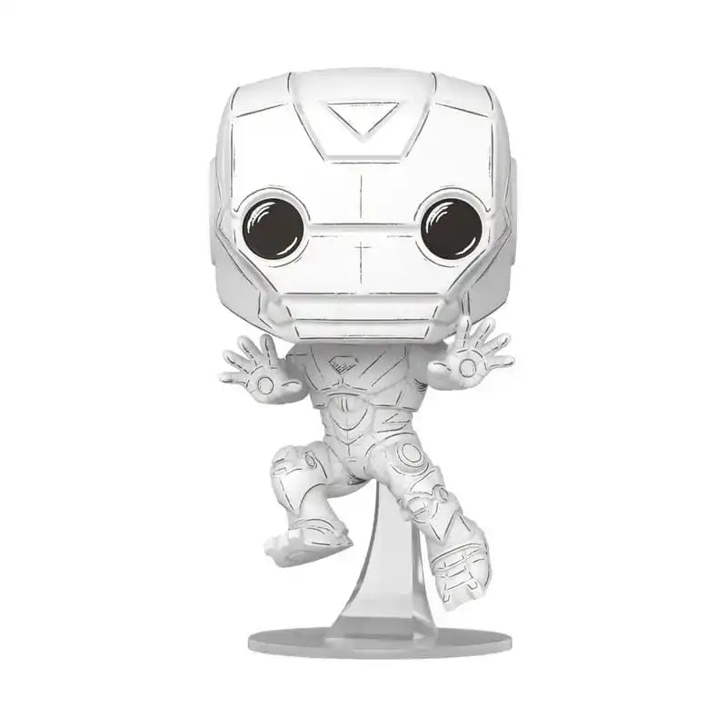 Marvel POP! Vinyl Figur Sketched - Iron Man 9 cm