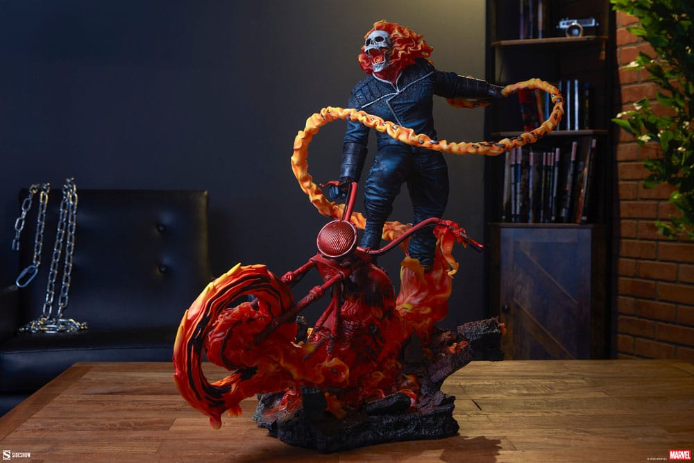Marvel Premium Format Statue Ghost Rider (Classic Variant) 53 cm - Smalltinytoystore