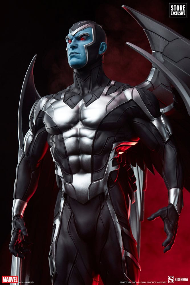 Marvel Premium Format Statue X-Men Archangel (X-Force Variant) 73 cm - Smalltinytoystore