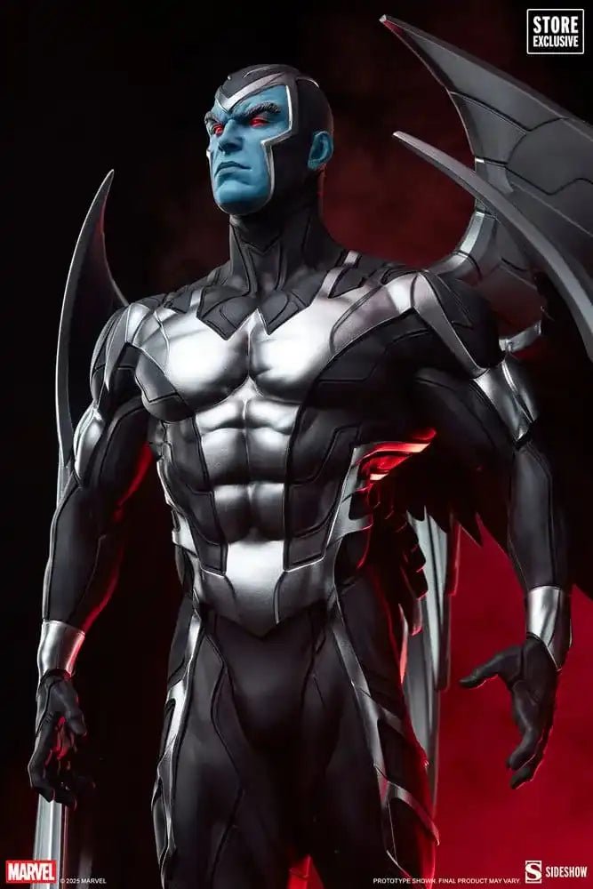 Marvel Premium Format Statue X-Men Archangel (X-Force Variant) 73 cm - Smalltinytoystore