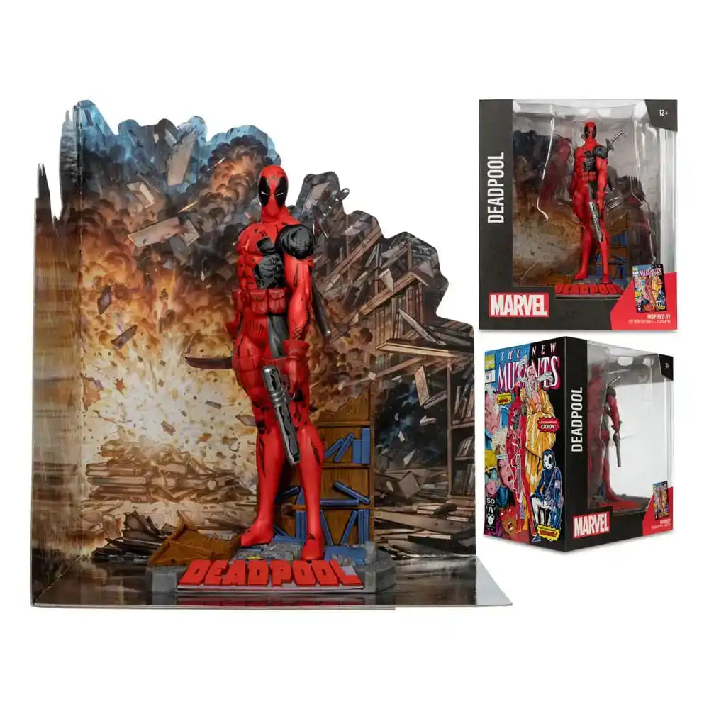 Marvel PVC Statue 1/10 Deadpool (The New Mutants #98) 16 cm - Smalltinytoystore