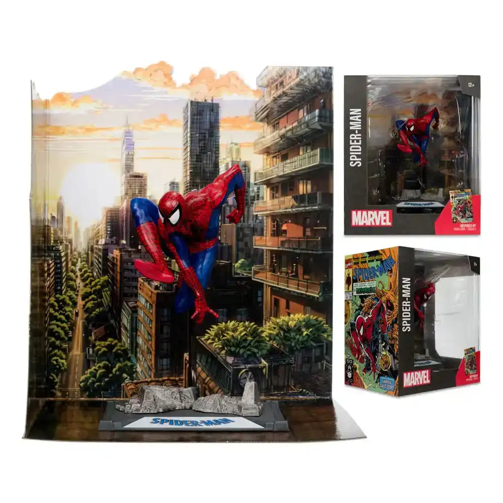 Marvel PVC Statue 1/10 Spider-Man (Spider-Man #6) 9 cm - Smalltinytoystore