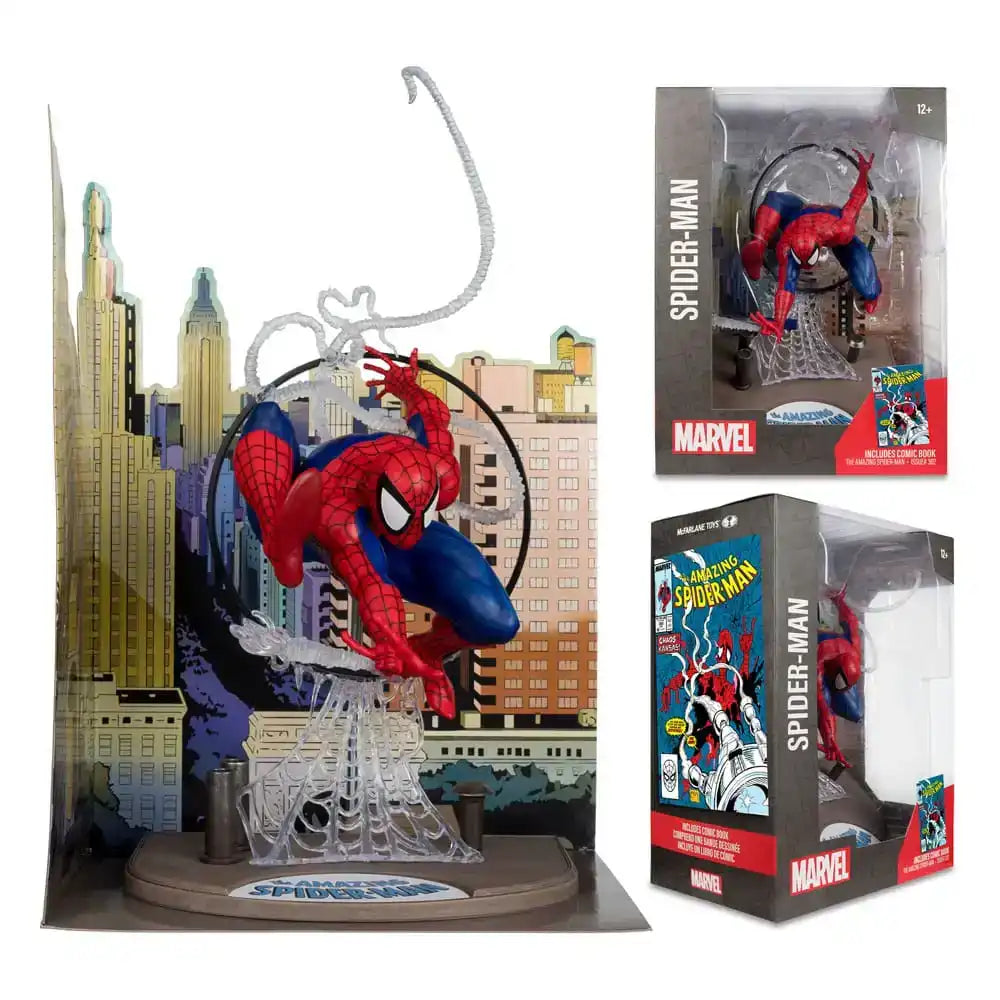 Marvel PVC Statue 1/6 Spider-Man (The Amazing Spider-Man #301) 30 cm - Smalltinytoystore