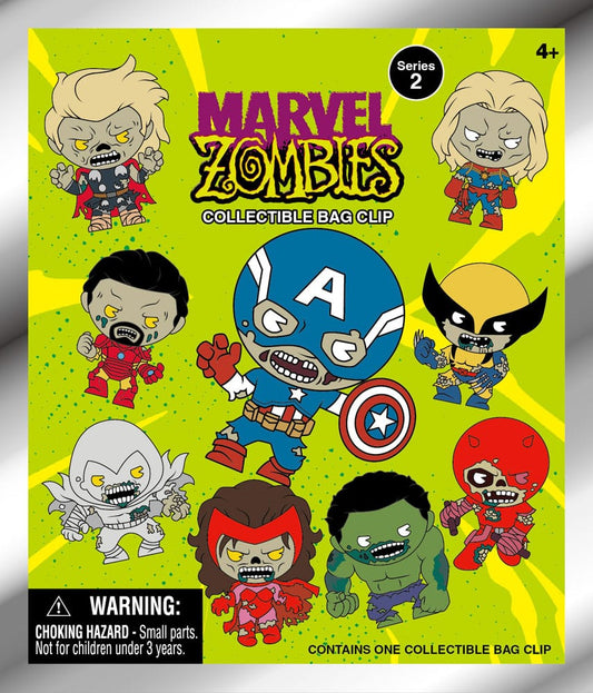 Marvel PVC-Taschenanhänger Serie 2 Zombies Display (24) - Smalltinytoystore