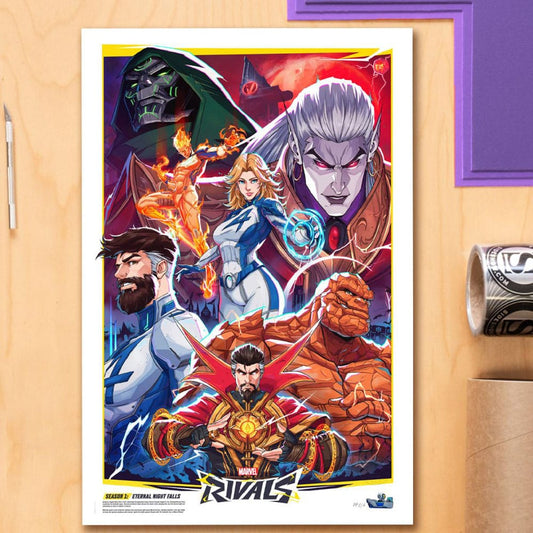 Marvel Rivals Kunstdruck Eternal Night Falls 61 x 41 cm - ungerahmt - Smalltinytoystore
