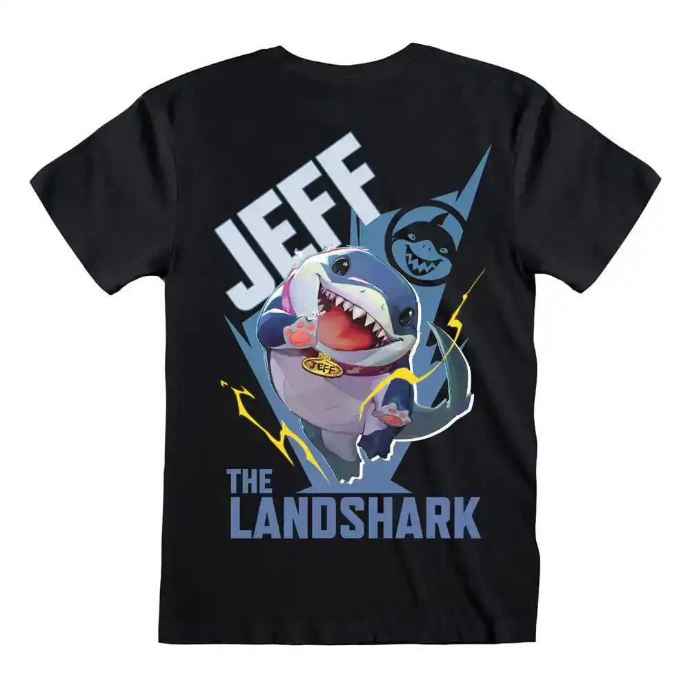 Marvel Rivals T-Shirt Jeff The Land Shark Größe XL - Smalltinytoystore
