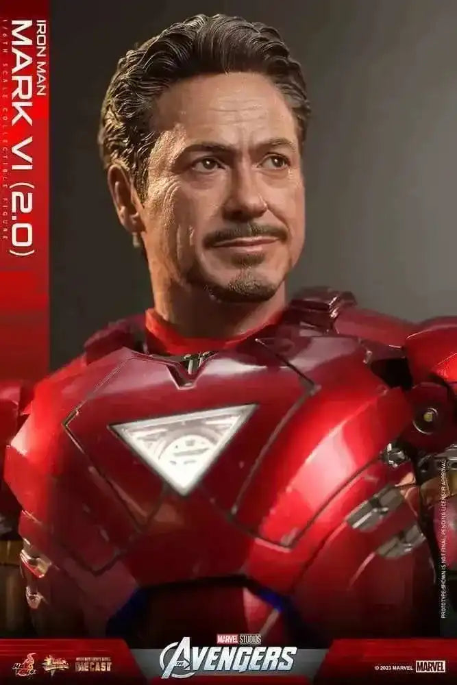 Marvel's The Av gers Movie Masterpiece Diecast 1/6 Iron Man Mark VI (2.0) 32 cm HOT TOYS - Smalltinytoystore