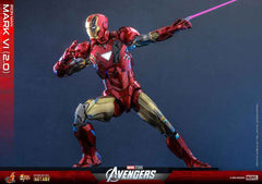 Marvel's The Av gers Movie Masterpiece Diecast 1/6 Iron Man Mark VI (2.0) 32 cm - Smalltinytoystore