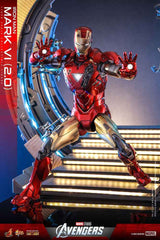 Marvel's The Av gers Movie Masterpiece Diecast 1/6 Iron Man Mark VI (2.0) 32 cm - Smalltinytoystore