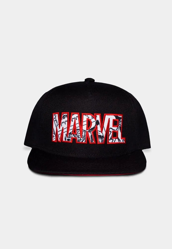 Marvel Snapback Cap Classic Comic Logo - Smalltinytoystore